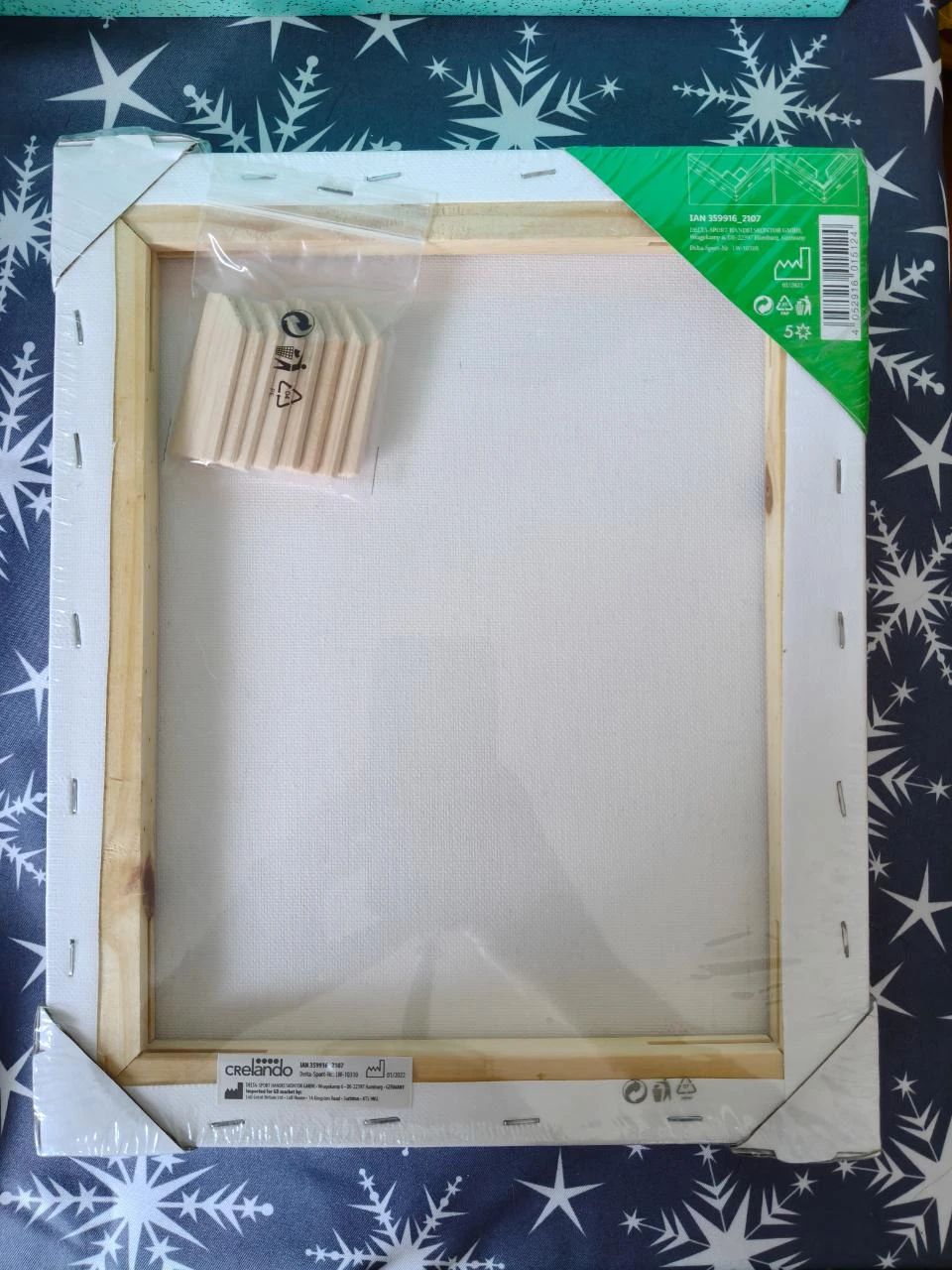 Set van 3 schilderdoeken 25x30 cm Crelando (NIEUW) – photo 4